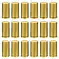thumbnail image 1 of Unique Bargains Bouchon Rétractable en PVC avec Languette pour Bouteille de Vin, 120 Pcs 30x60mm Couverture Rétractable Ton Or, 1 of 5