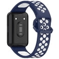 thumbnail image 4 of Correa Reloj Deportiva Silicona Ygjytge Bicolor para Galaxy Fit 3 Azul Blanco, 4 of 8