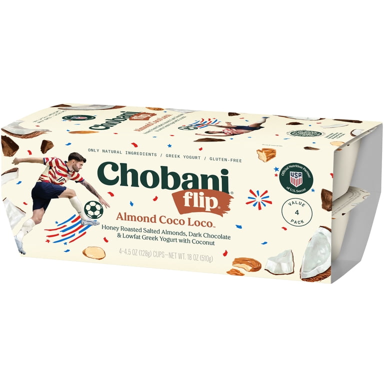 Chobani Flip Almond Coco 4pk - Walmart.com