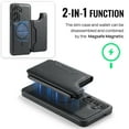 thumbnail image 2 of Decase for Samsung Galaxy S25+ Magnetic Case, Detachable Leather Wallet Case with Card Holder Slots,RFID Blocking Hybrid Back Cover,Wireless Charging Support,Shockproof Protective Cover,Black, 2 of 10