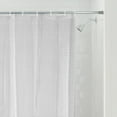 thumbnail image 3 of Mainstays Textured Luminous Waterproof PEVA Shower Curtain or Liner, 70" x 72", Clear, 3 of 5