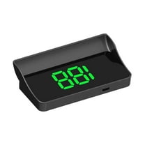 Universal Car HUD Digital GPS Speedometer Head Up Display Overspeed MPH E7Z2