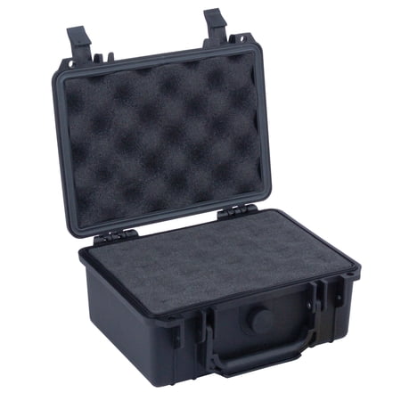 Weatherproof/Dust Proof High Impact Plastic Protective Case with Foam – 9 In.