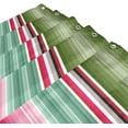 thumbnail image 3 of FREEAMG Shower Curtain for Bathroom Waterproof Fabric, Mexican Serape Colorful Stripes Shower Curtains Bathtub Curtain with 12 Hooks, 60"x 72" for Bath Hotel Room, 3 of 6