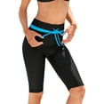 thumbnail image 4 of KingShop Swimsuit Bottom Women's Swimming Trunks Blue Black Swim Shorts Long Beach Briefs Sport Swimwear Panties, 4 of 5