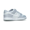 thumbnail image 3 of Big Kid's Nike Dunk Low Pure Platinum/White-Wolf Grey (DH9765 001) - 4, 3 of 5