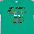 thumbnail image 4 of Inktastic My Daddy Graduated and I'm Super Proud Boys or Girls Toddler T-Shirt, 4 of 5