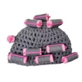 thumbnail image 4 of Sombrero con peluca y r, accesorios para sesión de fotos, sombrero de pelo para fiesta de reunión de otoño e invierno gris, 4 of 8