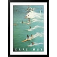 thumbnail image 2 of Art.com Surfers, Cape May, New Jersey Art Print, Black Frame Wall Art, 32" x 44", 2 of 5