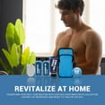 thumbnail image 3 of Bath and Body Wash Gift Set for Men Father's Day Idea, Ocean Scent Post-Workout Bath Basket Sets for Men Cleanses, Hydrates, Refreshes, 3 of 8