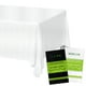 thumbnail image 1 of Manteles desechables NEWOOK, papel blanco, 54 x 108 pulgadas, paquete de 12, 1 of 6