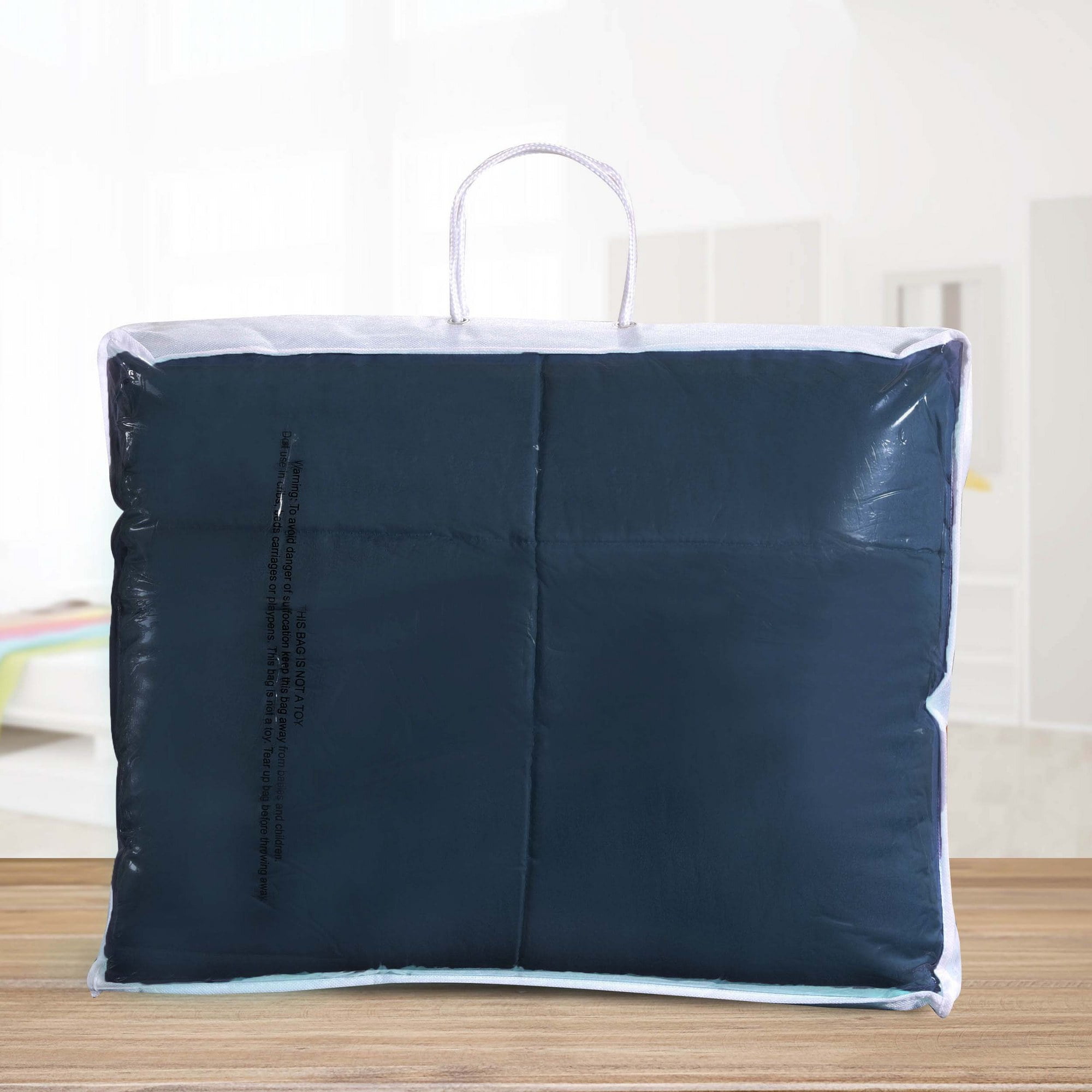 Superior Classic Reversible Comforter, Full/Queen, Blue