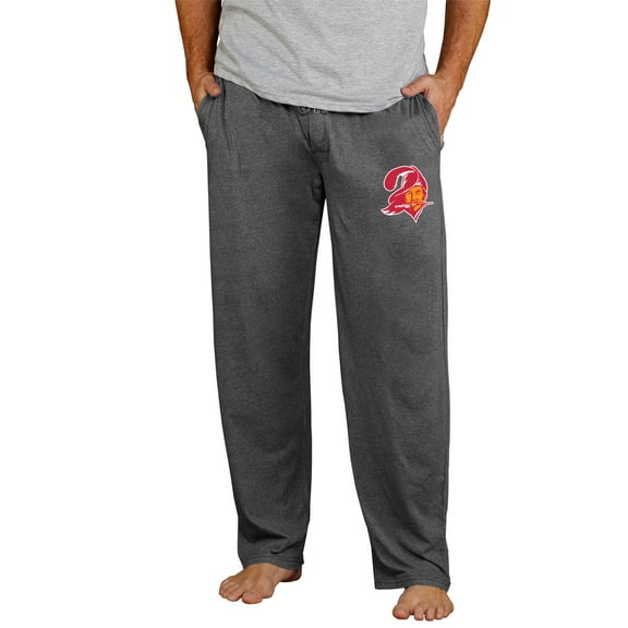Men's Concepts Sport Charcoal Tampa Bay Buccaneers Retro Quest Knit Pants