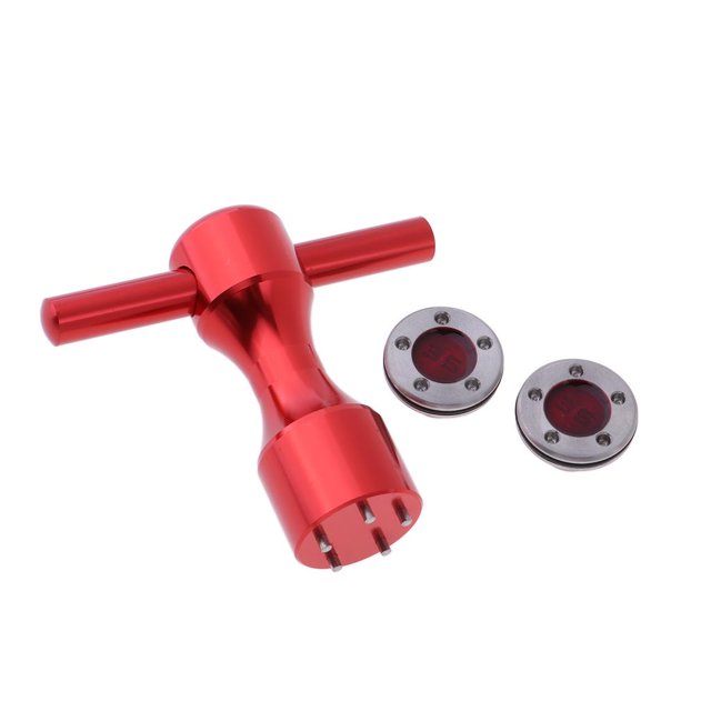 2 piezas de pesas para golf (30 g / 35 g) y herramienta de llave para cabezales de putter de Squarback, accesorios de componentes para golfista 35g DYNWAVEMX Llave de tornillo de peso de golf