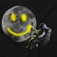 thumbnail image 2 of Funny Space Astronaut Moon Graffiti Men's Graphic T Shirt Tees Brisco Brands S, 2 of 6