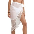 thumbnail image 1 of Pareos de Playa Bohemios para Mujer, Pareos de Transparente para Bikini, Faldas para Trajes de Baño. Talla Única, 1 of 10