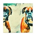 thumbnail image 3 of "The Brawny Boxer" - Canvas, 3 of 25