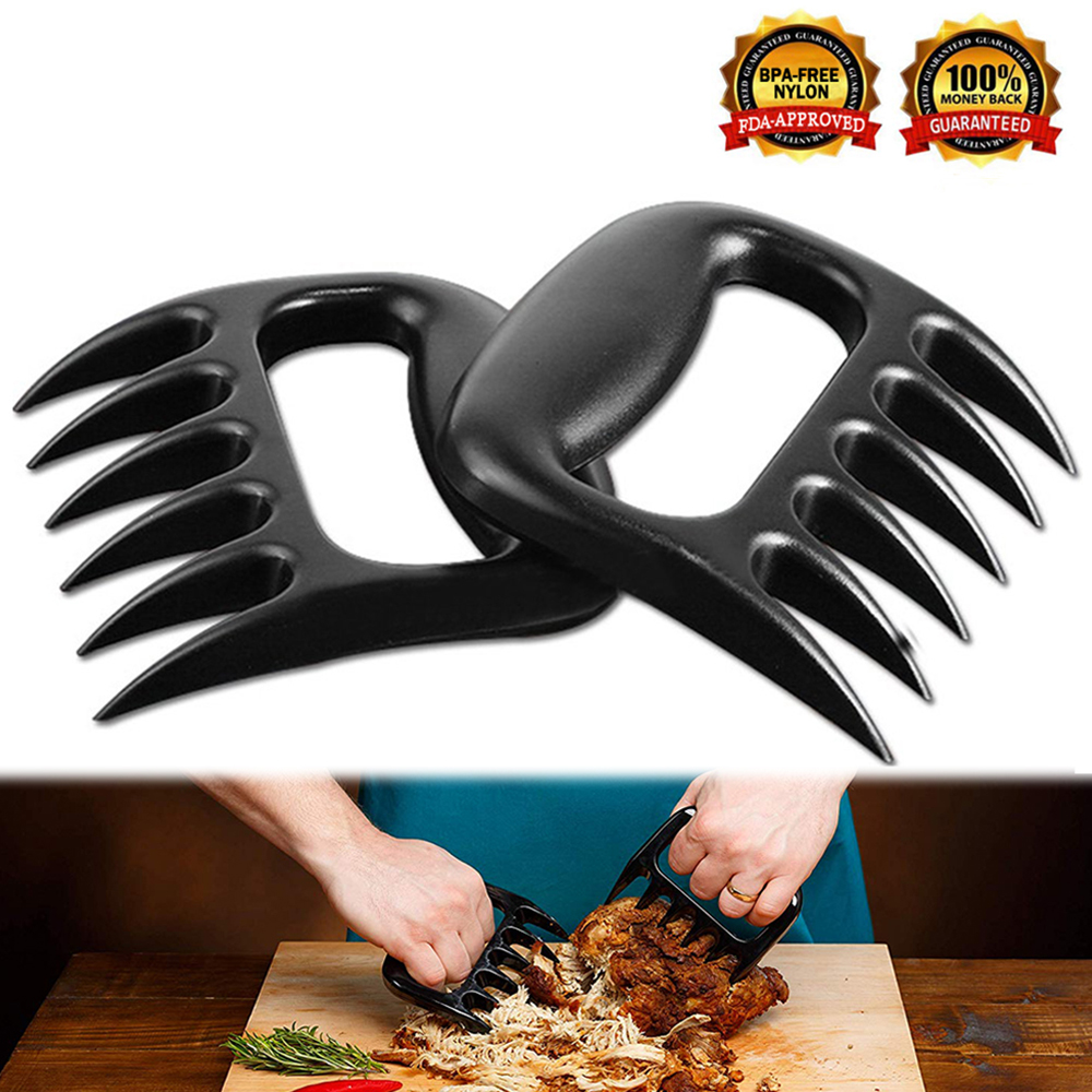 Meat Claws, Meat Forks w/ Comfortable Handle, Best Meat Claws for Shredding, Pulling, Handing