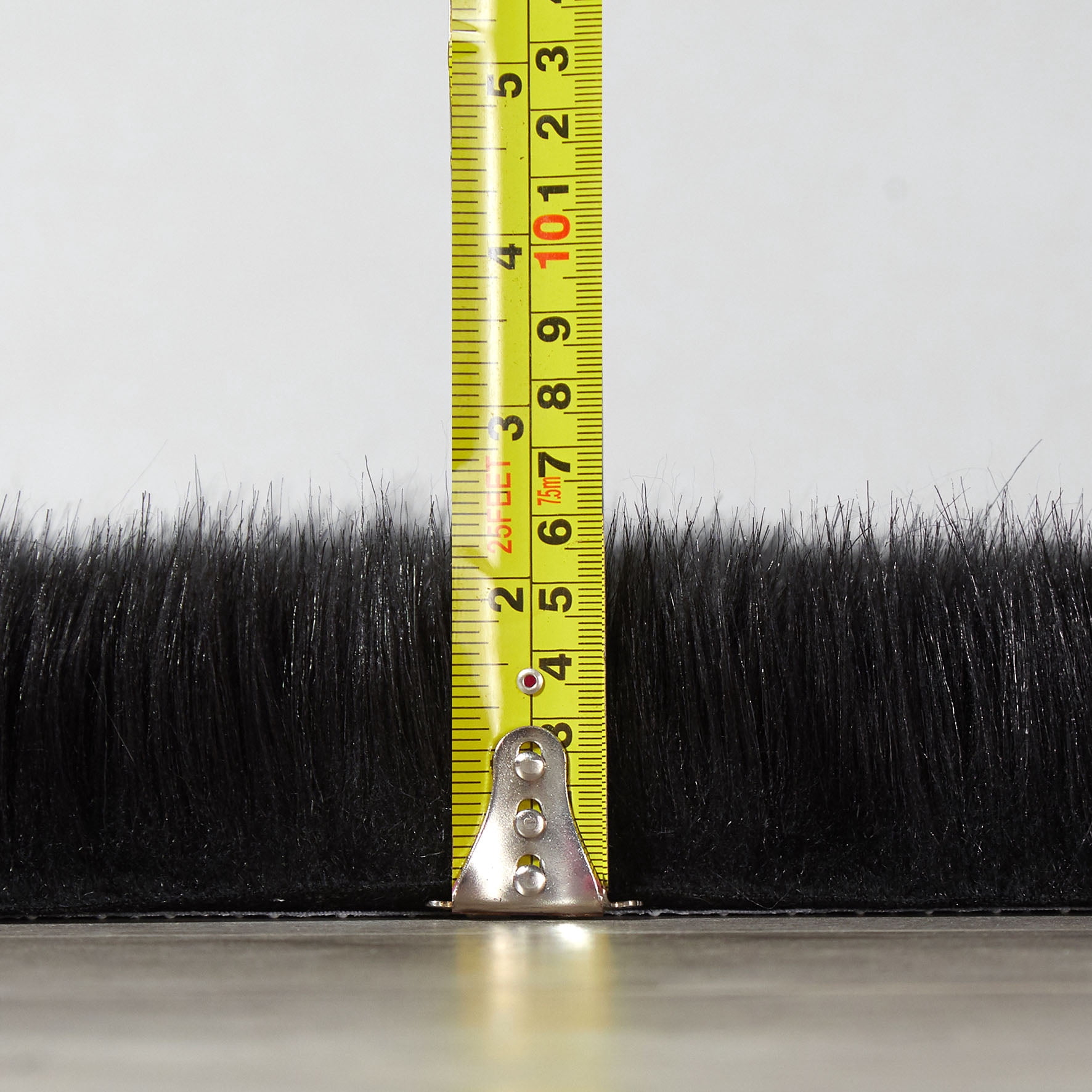 Lanco Fluffy Sheepskin Faux Fur Shag Area Rug, Black, 30 x 46 Bedroom, Living Room, Bathroom.