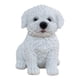 thumbnail image 3 of Adorno de simulación de mascota linda, artesanías de resina de perro, figura de perro de peluche negro, 3 of 4