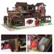 thumbnail image 4 of Mini kit de muebles de madera, modelo de ensamblaje Manual de construcción de estilo chino de ciudad antigua de Datang, 4 of 5