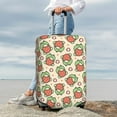 thumbnail image 6 of Picia Frog Hold Strawberry Luggage Protector Cover Thicken Suitcase Protector Cover Fit 18-32 Inch Luggage-Small, 6 of 9