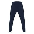 thumbnail image 6 of Men's Casual Pants Men's Sports Pants Fall And Winter Solid Color Casual Pant Loose Leg Trousers Navy S, 6 of 8