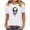 A15 White, variant on Gothic Halloween Tops for Women Floral Rose Skull Print Graphic T-Shirts Short Sleeve Crewneck Casual Fall Shirts Creepy Floral Skeleton Tee Clothing