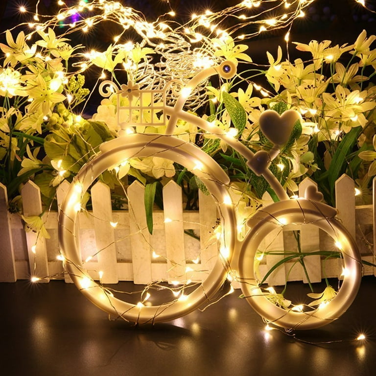 Qedertek Rope String Lights Outdoor Decoration Lights,33ft100 LED Waterproof Fairy Copper Wire Solar String Lights for Indoor Outdoor Patio,Lawn,Garden (Warm white) Qedertek Rope String Lights Outdoor Decoration Lights,33ft100 LED Waterproof Fairy Copper Wire Solar String Lights for Indoor Outdoor Patio,Lawn,Garden (Warm white)