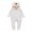 White, variant on Vikakiooze Newborn Infant Baby Boy Girl Hooded Cartoon Flannel Romper Jumpsuit Warm Clothes