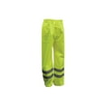 thumbnail image 2 of Boss 8008701 Hi-Vis Yellow Polyester Unisex Rain Pants, 2XL, 2 of 2
