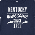 thumbnail image 4 of Inktastic Kentucky is Awesome Since 1792 Boys or Girls Baby T-Shirt, 4 of 5