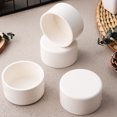 thumbnail image 4 of OULII 8Pcs PVC End Caps For Plumbing Dustproof Cap Cover White, 4 of 8