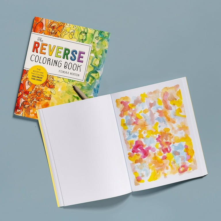 Reverse Coloring Book: The Reverse Coloring Book™ : The Book Has the  Colors, You Draw the Lines! (Paperback)