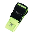 thumbnail image 4 of Cross Strap Travel Adjustable Luggage Strap for Business Trip Hotel Outdoor green with code, 4 of 8