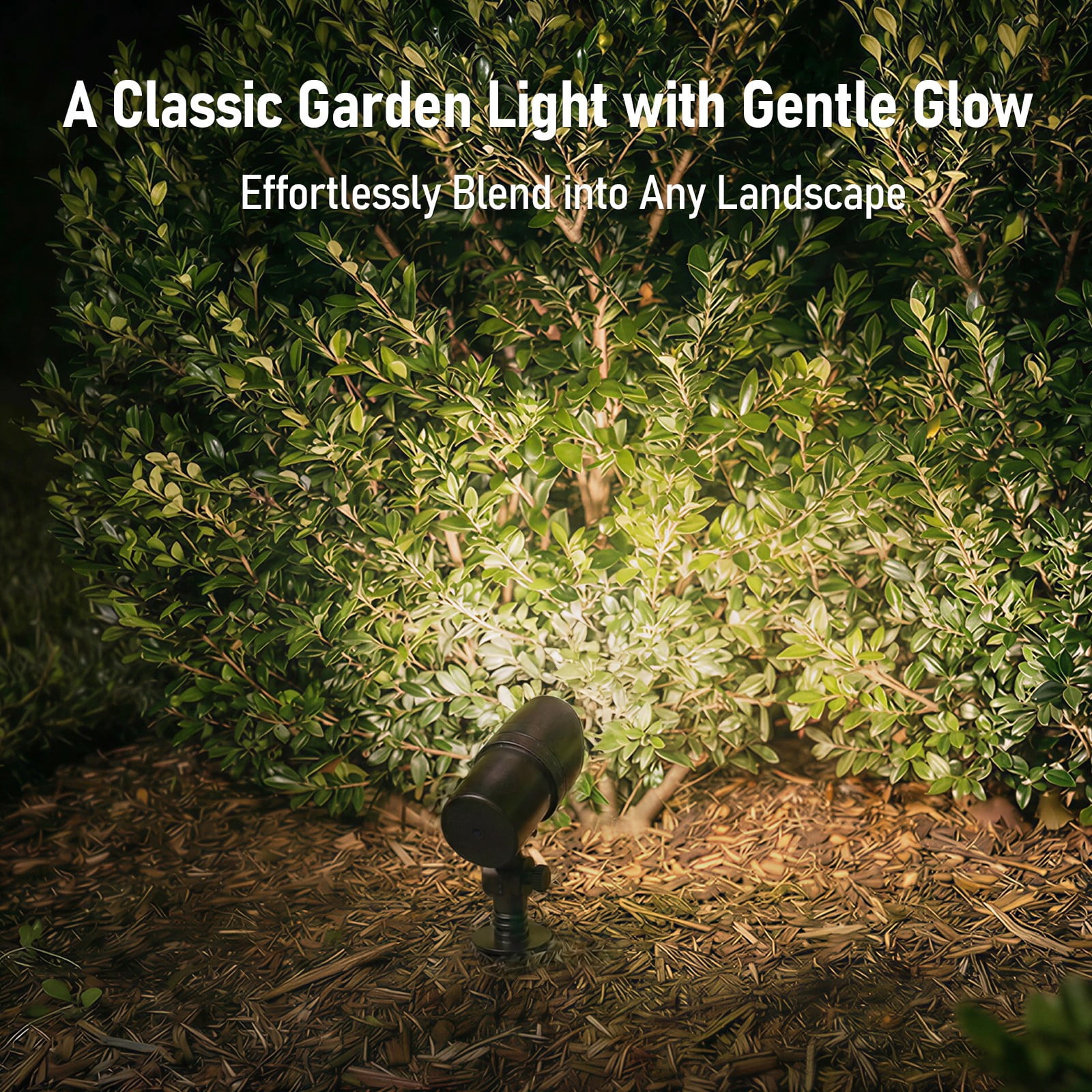 12 Pack 8W Low Voltage RGBCW LED Landscape Spotlight, 15°-60° Adjustable Beam Angle Outdoor Spot Lights, IP65 Waterproof, Oil Rubbed Bronze