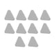 thumbnail image 5 of Paneles de luces LED BLESIY luces triangulares control de aplicación inteligente 10 piezas, 5 of 8