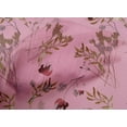 thumbnail image 4 of oneOone Cotton Poplin Light Pink Fabric Flower & Leaves Watercolor Diy Clothing Quilting Fabric Print Fabric By Yard 42 Inch Wide, 4 of 4