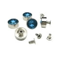 thumbnail image 1 of 5 rivets en Strass, rivets Tubulaires, rivets Décoratifs, rivets Décoratifs, Bleu Clair, 1 of 8