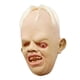 thumbnail image 3 of Máscara de cabeza de terror con ojos oblicuos, máscara de látex para Halloween, aterradora, realista, cubierta completa para escenario, espectáculo,, 3 of 8
