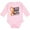 AD-Pink, variant on Inktastic Never Stop Fighting Multiple Sclerosis Awareness Boys or Girls Long Sleeve Baby Bodysuit