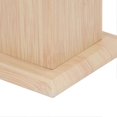 thumbnail image 4 of Pen Holder Clock Voice Control HD LED Display USB Battery Powered Wooden Digital Alarm Clock, 4 of 5