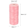 thumbnail image 3 of Unique Bargains Fil Ciré en Polyester Rose, 55 Yards 150D/1mm, 3 of 6