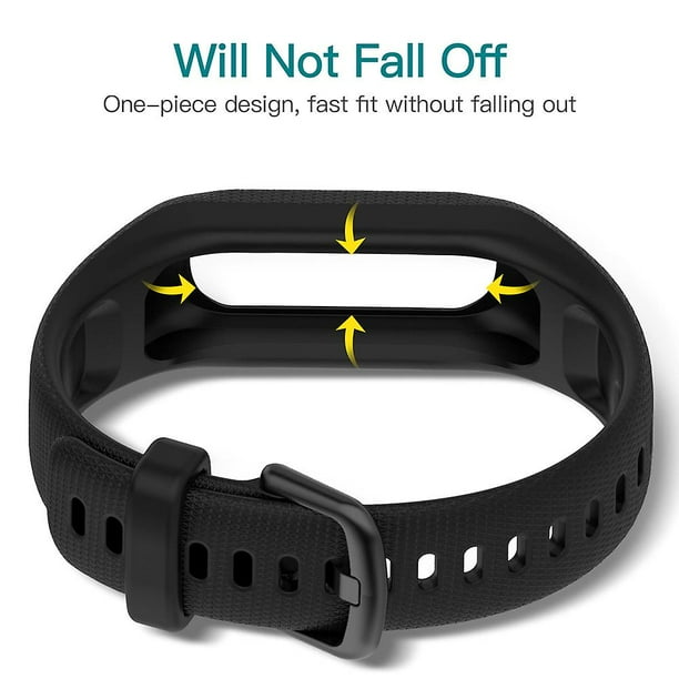3 uds bandas de silicona suave para Garmin Vivosmart 5 correas de repuesto deporte correa colorida para Vivosmart 5 pulseras Walmart en linea