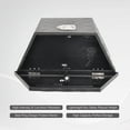 thumbnail image 6 of FGJQEFG 26 Inch Aluminum Truck Tool Box Black Trailer Tongue Box Pickup Underbody Toolbox w/Lock, 6 of 8