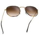 thumbnail image 4 of Gafas de sol Pro Acme, pequeñas, cuadradas, hexagonales, doradas, con lente, 4 of 8