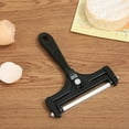 thumbnail image 6 of Cooking Utensils Stainless Steel Cheese Slicers Adjustable Thickness Manual Grater Kitchen Gadget for Soft and Semi-Hard Block Cheese Butter Cutter, 6 of 8