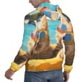 thumbnail image 6 of Daiia Sunglasses Beach Kittens for Men's Fashion Hoodies & Sweatshirts with Kangaroo Pocket Hooded Sweatshirt Breathable & Moisture Wicking-Large, 6 of 7