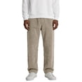 thumbnail image 3 of Hsovts Mens Carpenter Pants, Solid Wide‑Wale Corduroy Casual Relaxed‑Fit Multi Cargo Pockets Vintage Work Trousers for Men Beige M, 3 of 3