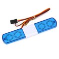 thumbnail image 5 of Luz LED intermitente multifunción para alarma policial para vehículos RC Kyosho Traxxas HSP 1/10 1/8, 5 of 5